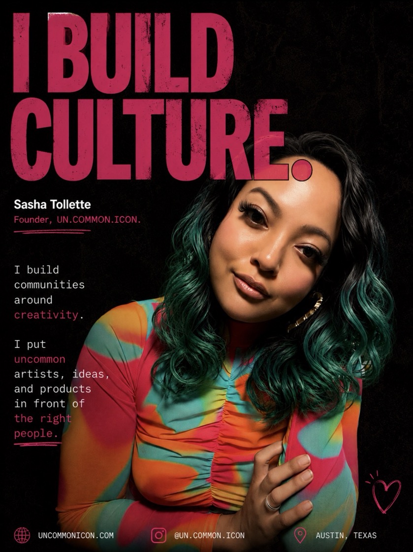 Campaign poster · I Build Culture